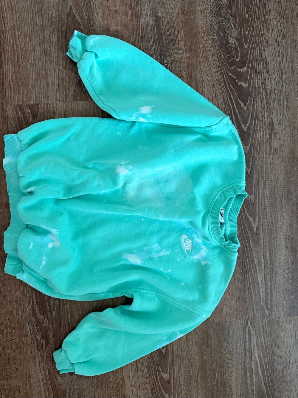 Nike Kids Mint Green Crewneck Sweatshirt
